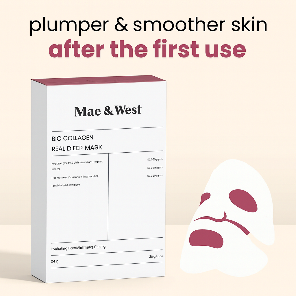 Mae & West™ Bio Collagen Mask
