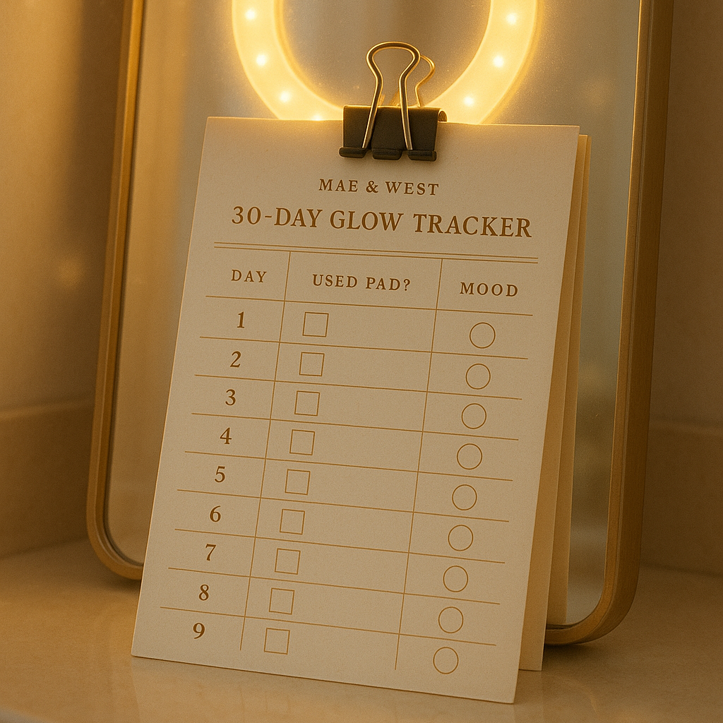 Mae & West™ 30-Day Glow Tracker