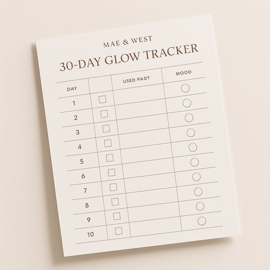 Mae & West™ 30-Day Glow Tracker